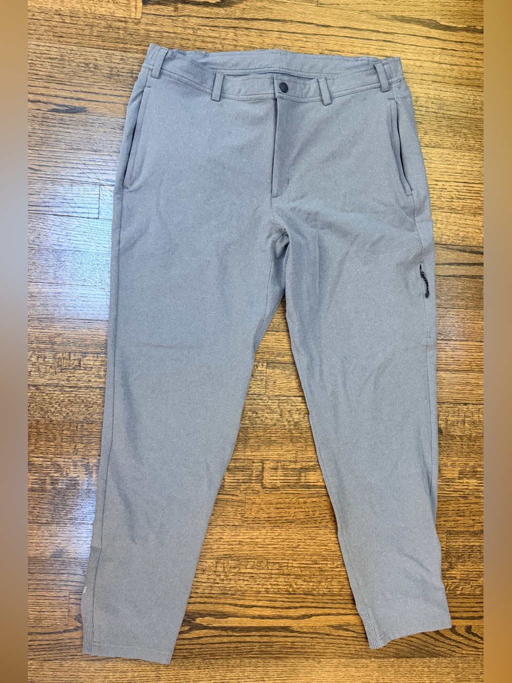 Mack Weldon Radius Flex Jogger pants in Pewter Gray, size Large